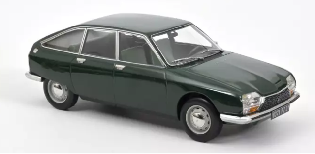 Citroën GS Club 1972 Charmille Green 1:18 CLOSED BODY