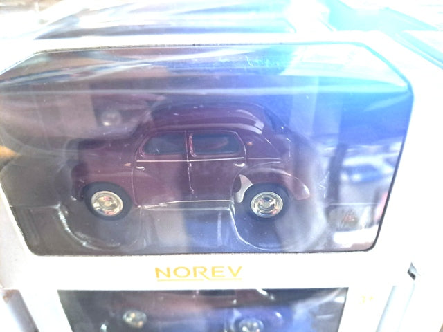 Renault 4CV 1950 Maroon 1/54