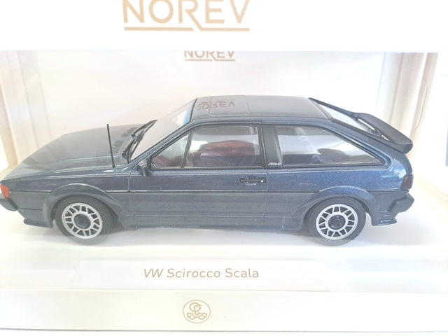 VW Scirocco Scala 1987 Helios Blue metallic 1/18