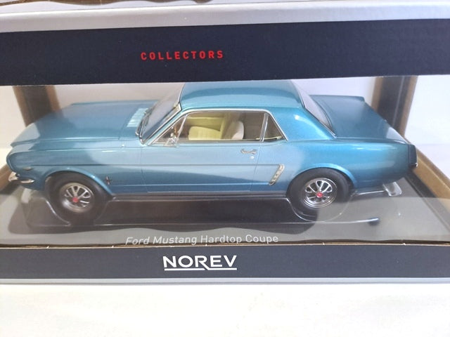 Ford Mustang Coupe 1965 Turquoise metallic 1/18