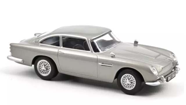 Aston Martin DB5 1963 Silver Birch Jet-car 1:43