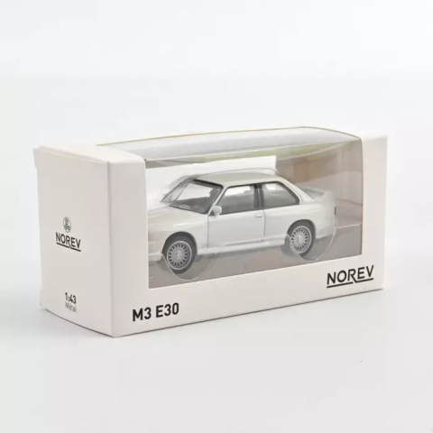 BMW M3 E30 1986 White Jet-car 1:43