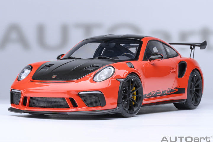1/18 PORSCHE 911 (991.2) GT3 RS WEISSACH PACKAGE ( LAVA ORANGE )