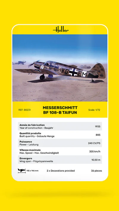 Messerschmitt B 108 Taifun 1/72