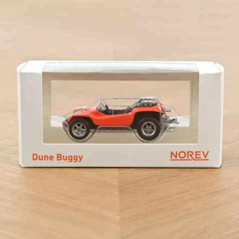 Modèle Réduit Norev - Buggy Dune Buggy 1968 Orange Jet-Car - Miniature Neuve
