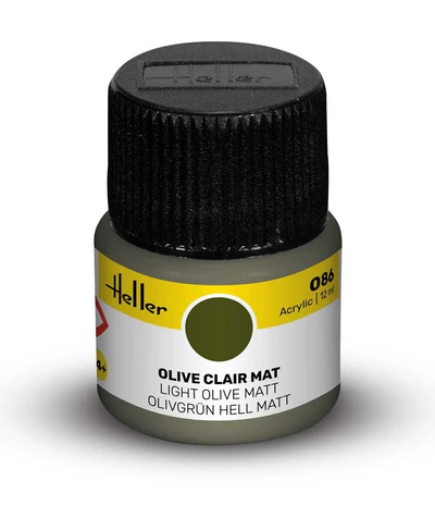 Light Olive Matt 12ml Acrylic