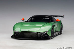 ASTON MARTIN VULCAN MET GREEN 1/18