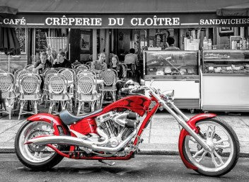 RED CHOPPER BIKE 1000 PCS