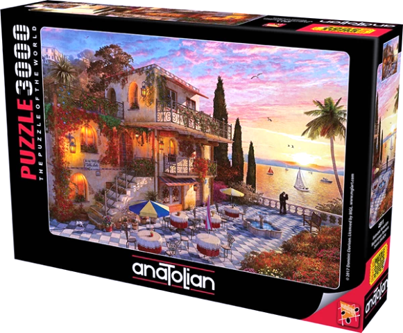 MEDITERRANEAN ROMANCE 3000 PIECE PUZZLE