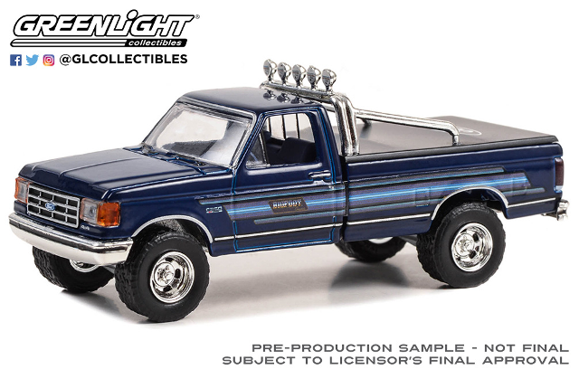 1:64 1987 Ford F-250 XLT Lariat - Bigfoot Cruiser #1 - Ford, Scherer Truck Equipment and Bigfoot 4x4 solid Pack 6off