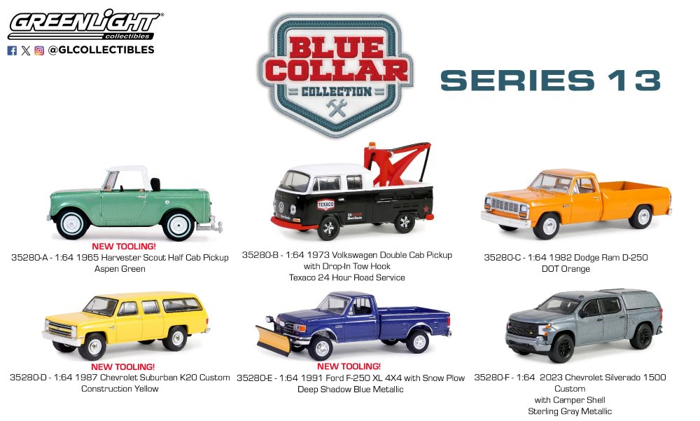 1:64 Blue Collar Collection Series 13