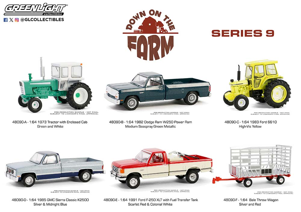 1:64 Down on the Farm Series 9