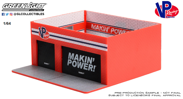 1:64 Mechanic's Corner Series 10 - Weekend Workshop - VP Racing Fuels Garage