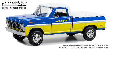 1:24 Running on Empty - 1969 Ford F-100 with Bed Cover - Goodyear Tires