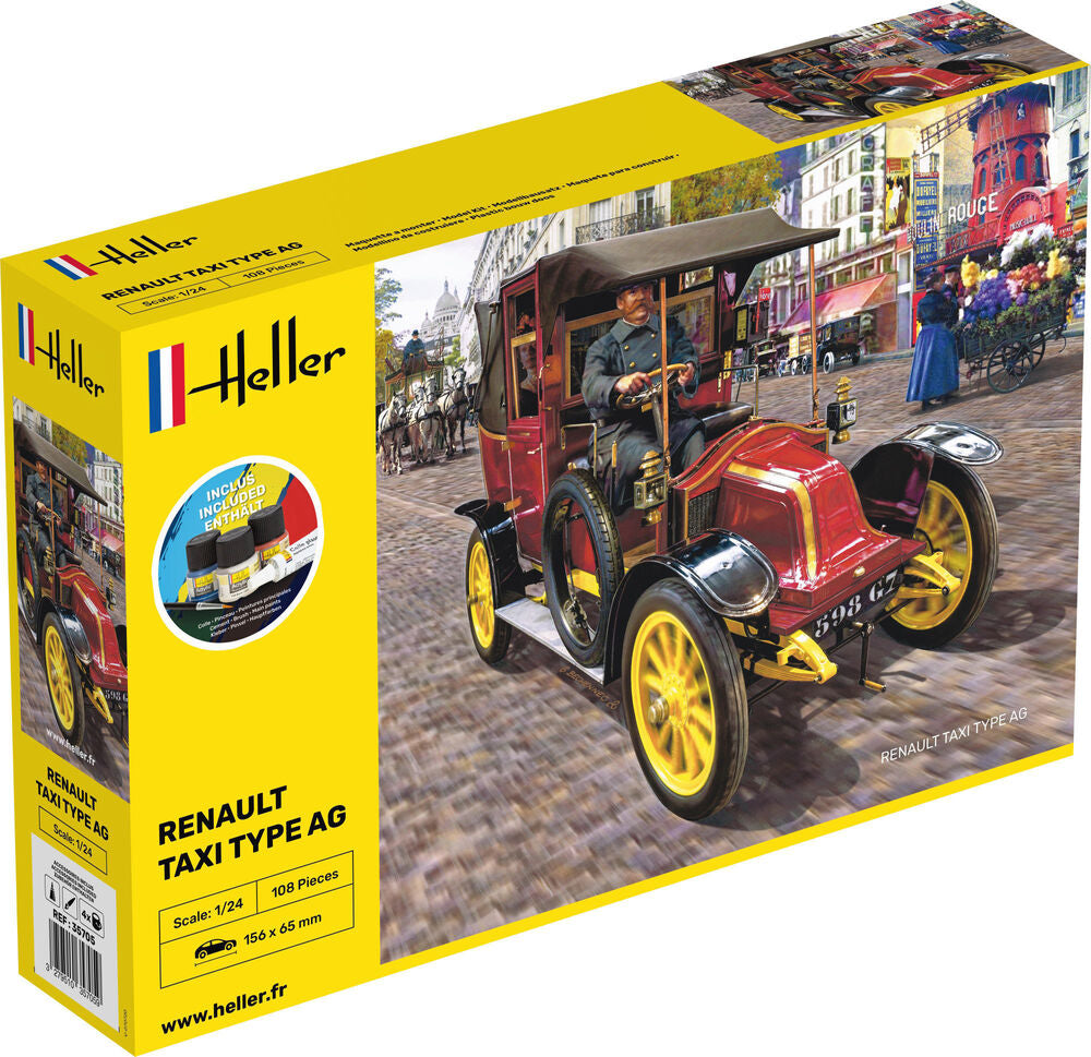 Renault Taxi Type AG 1/24 STARTER KIT