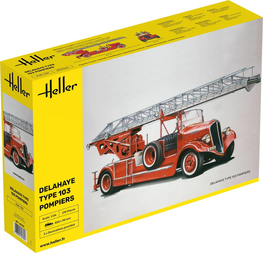 Delahaye Type 103 Pompiers FIRE TRUCK 1/24