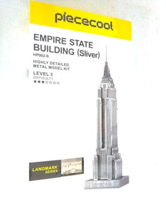 EMPIRE STATE BUILDING 3D METAL MODEL