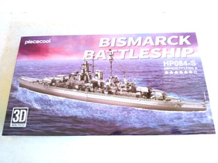 BISMARK 3D METAL MODEL