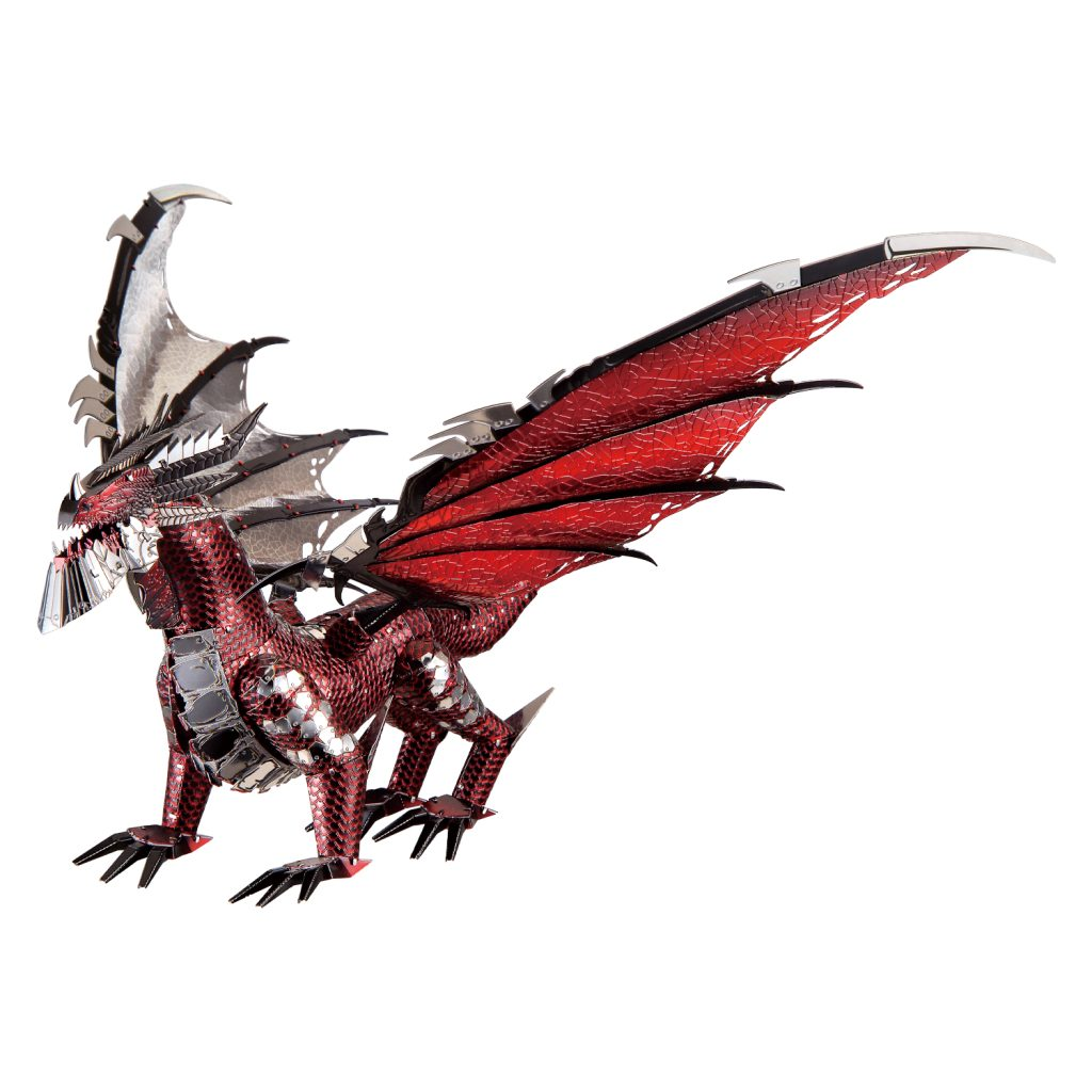 THE BLACK DRAGON 3D METAL MODEL
