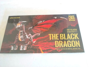 THE BLACK DRAGON 3D METAL MODEL