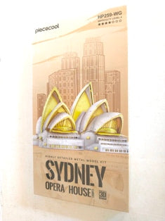 SIDNEY OPERA HOUSE 3D METAL MODEL