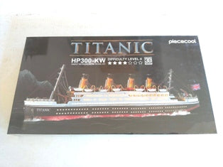 TITANIC 3D METAL MODEL