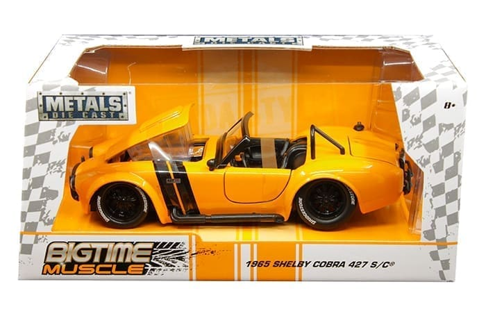 Shelby Cobra 427 S/C (Orange) - Bigtime Muscle 1965 1/24
