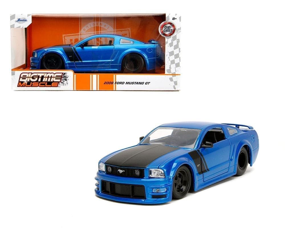 Ford Mustang GT (Blue) - Bigtime Muscle 2006 1/24