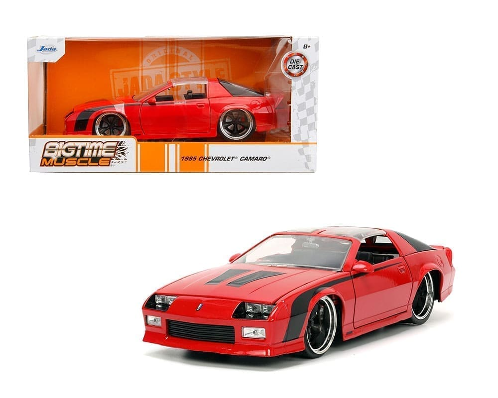 Chevrolet Camaro - Red - Bigtime Muscle 1985 1/24