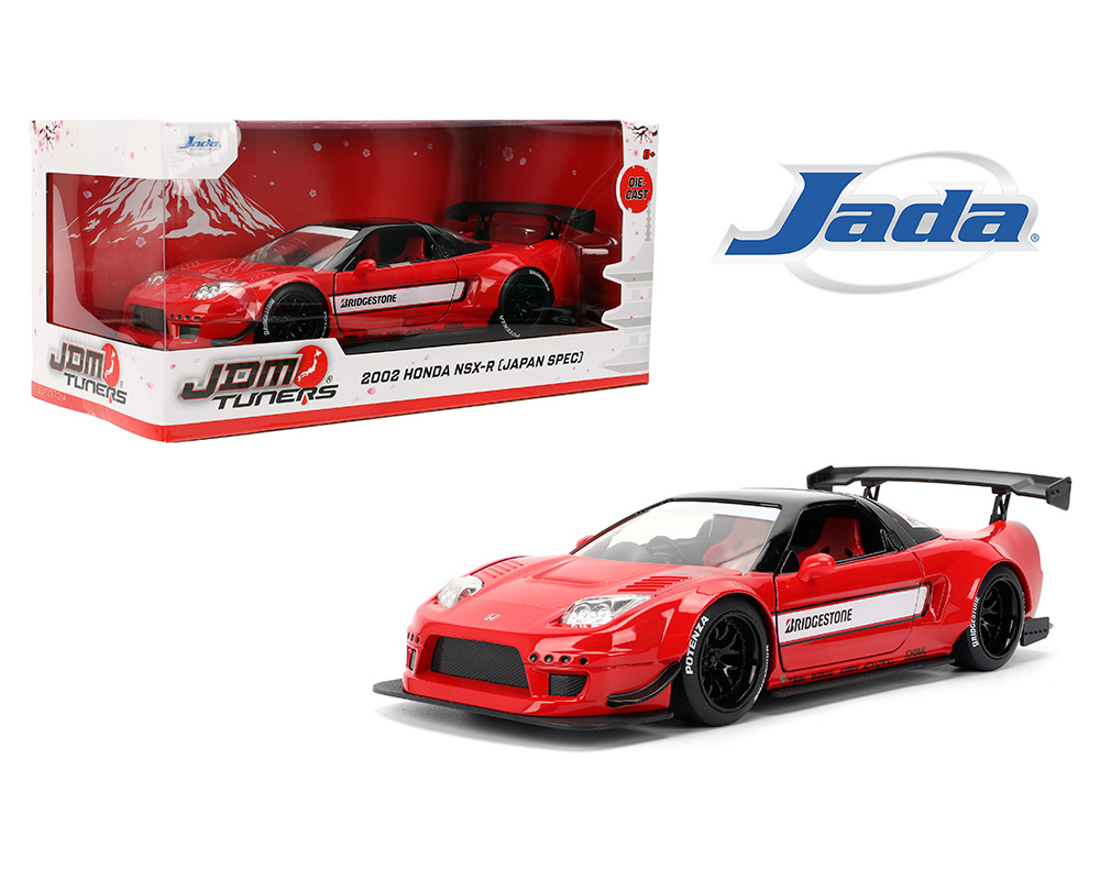 Honda NSX-R Japan Spec Bridgestone - Red with Black Roof - JDM Tuners 2002 1/24