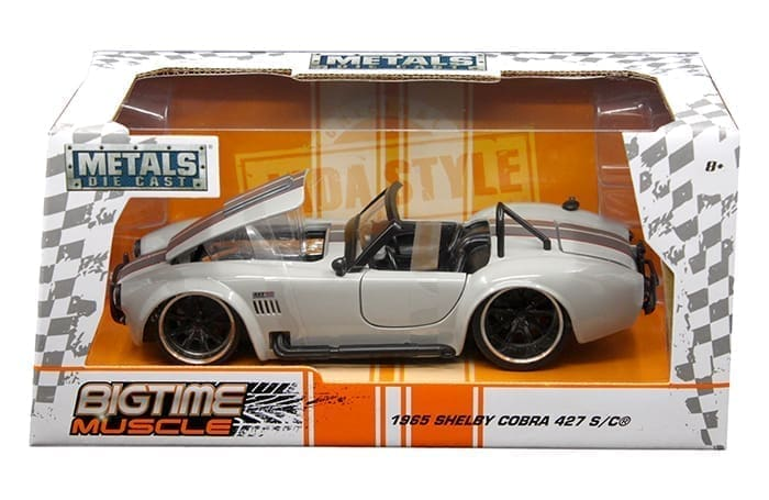 Shelby Cobra 427 S/C - Grey - Big Time Muscles 1965 1/24