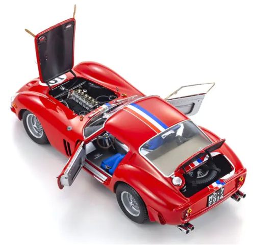 FERRARI 250GTO LM #19 RED 1/18