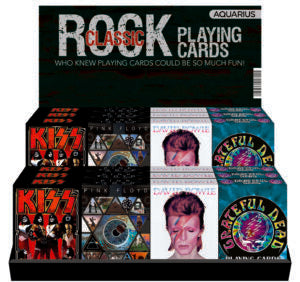 24 Playing Cards Pre-pack - Rock (4 Titles x 6)