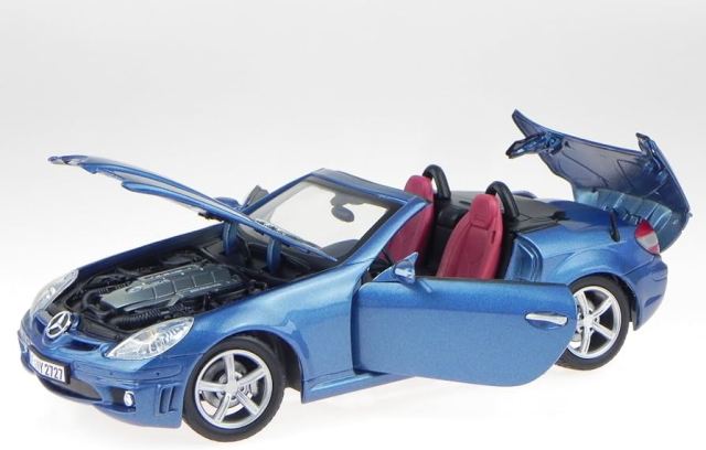 MERCEDES-BENZ SLK55 AMG BLACK 1/18