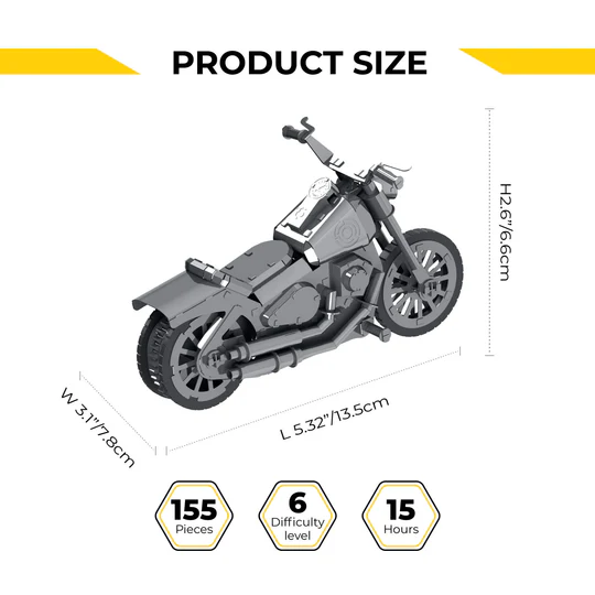 Harley Roadway Fantasy Mechanical kit of Motorcycle, 155 parts