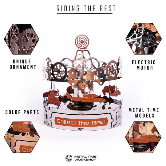 Riding the Best Mechanical-Electrical kit of carousel, 42 parts