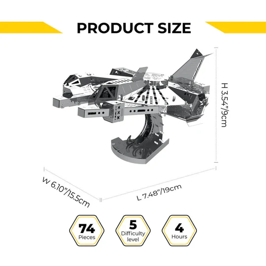 Nebula Scout Electrical kit of starship, 74 parts