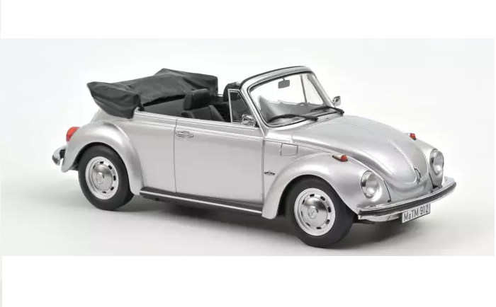 VW 1303 Cabriolet 1973 - Silver 1/18