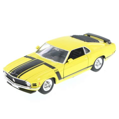 FORD MUSTANG BOSS 302 YELLOW 1970 1/24