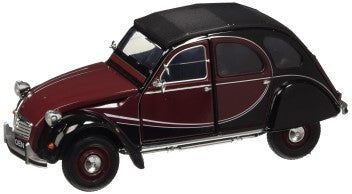 CITROEN 2CV 6 CHARLESTON BROWN/RED 1/24
