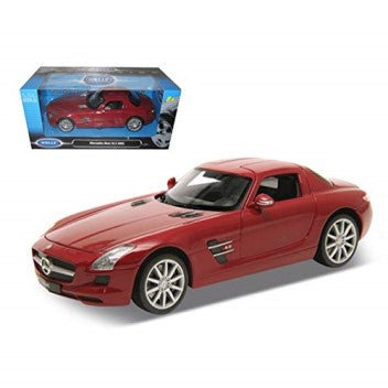 MERCEDES-BENZ SLS AMG MET RED 1/24