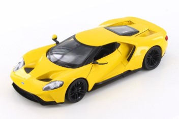 FORD GT YELLOW 2017 1/24