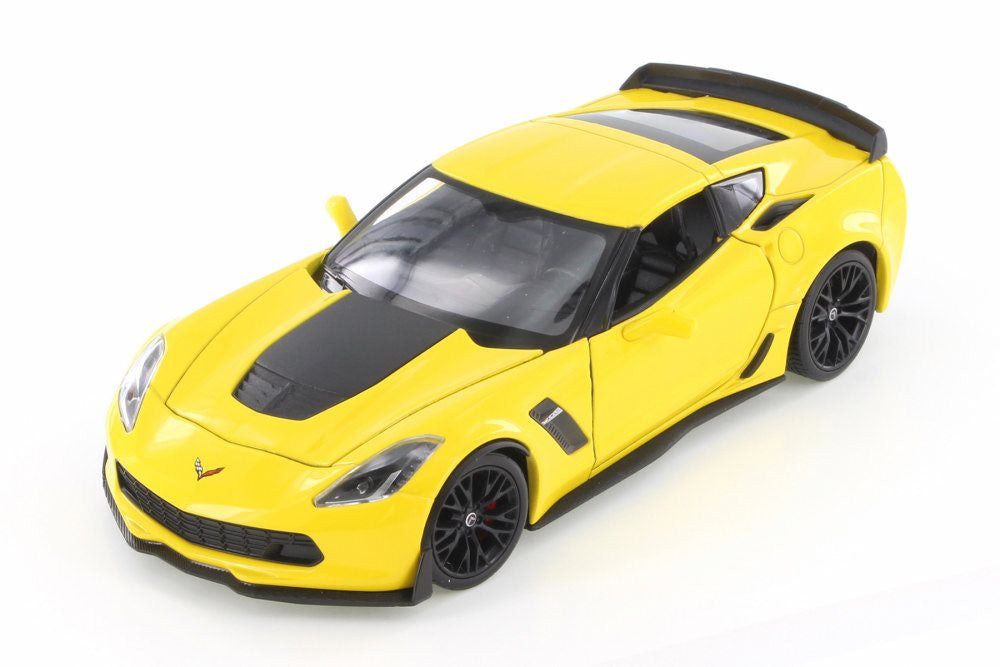 CHEVROLET CORVETTE Z06 YELLOW 2017 1/24