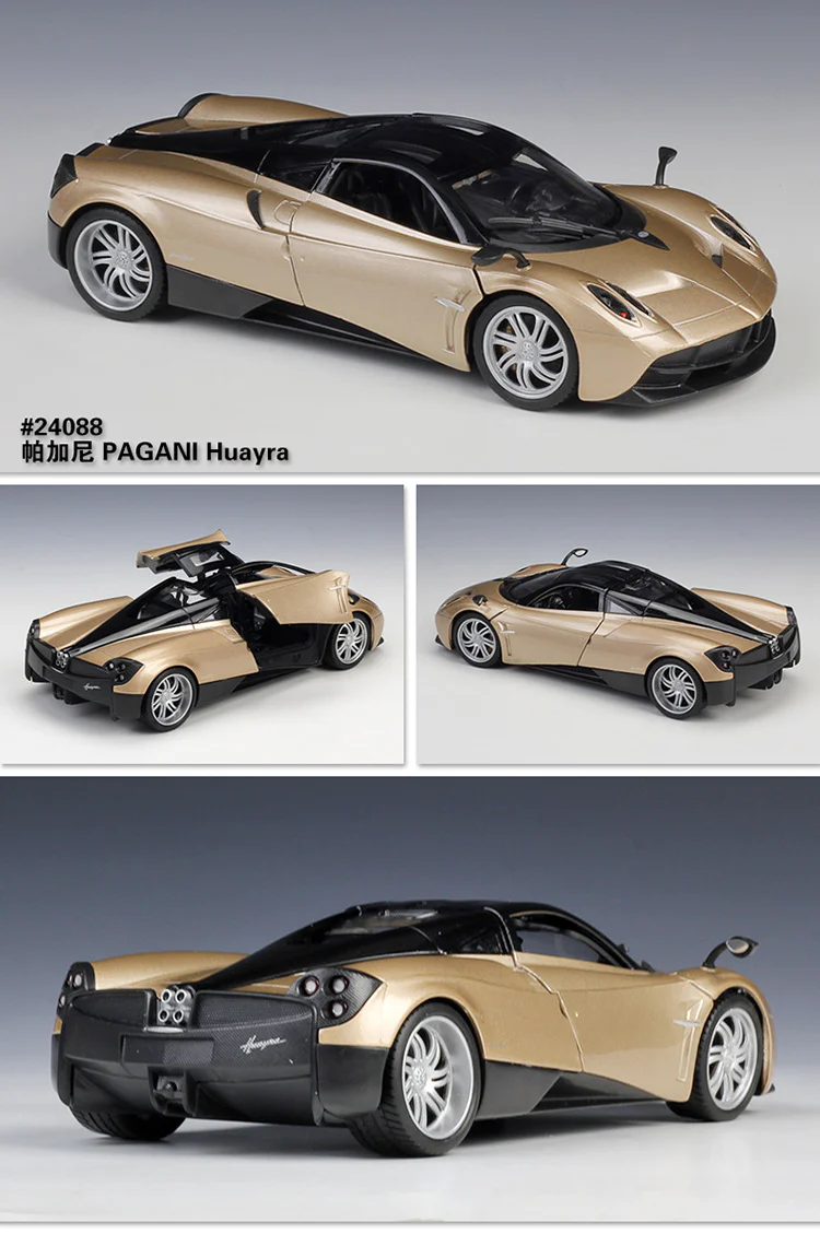 PAGANI HUAYRA MET GOLD 1/24