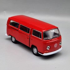 VW BUS T2 PULLBACK 1/36 RED