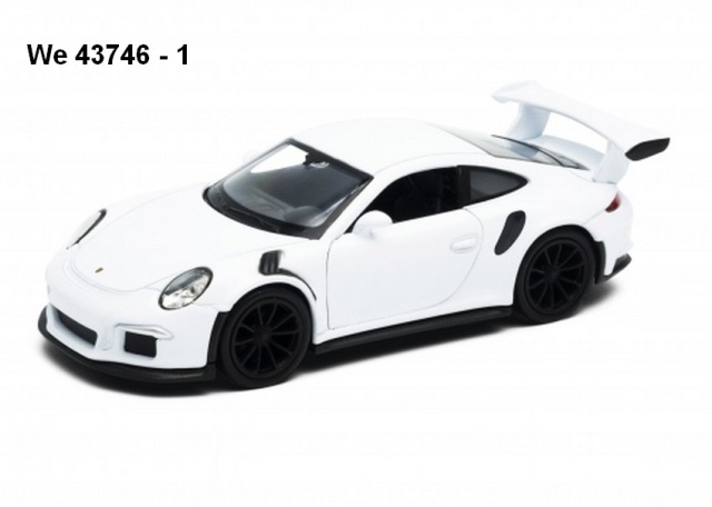 PORSCHE 911 GT3 RS PULLBACK WHITE 2016 1/35