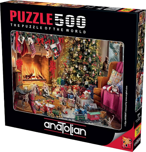 CHRISTMAS MORNING 500 PIECES