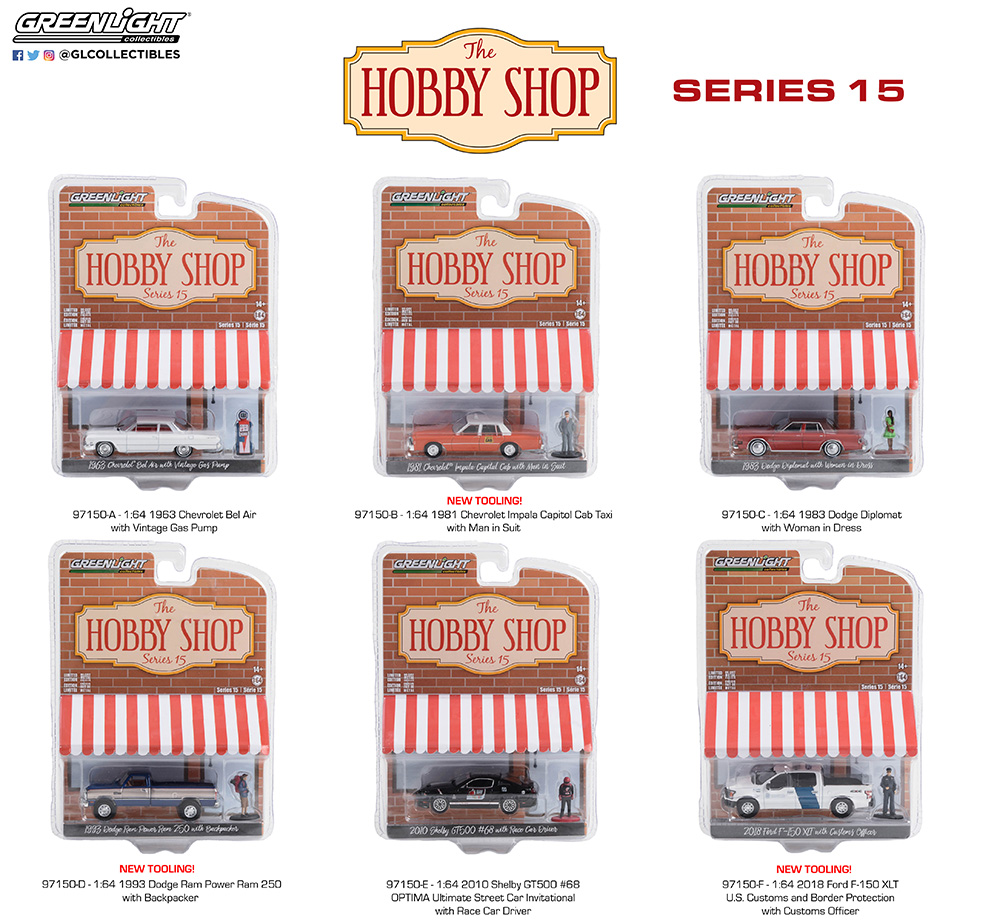 THE HOBBY SHOP SERIES 15 1/64