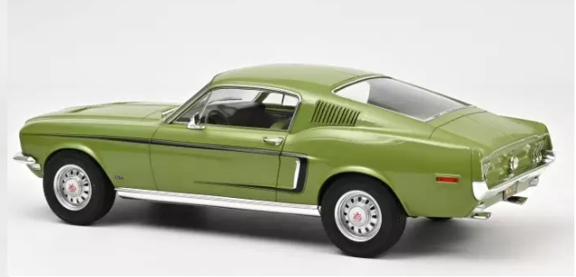Ford Mustang Fastback GT 1968 Lime Gold metallic 1/12 LIM ED 750