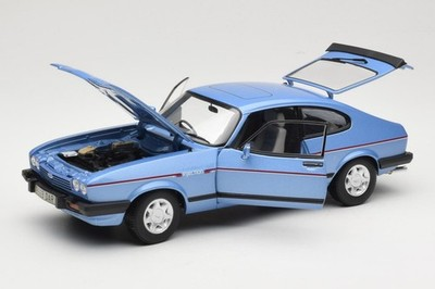 Ford Capri Mk.III 2.8 Injection RHD 1984 Paris Blue metallic 1:18